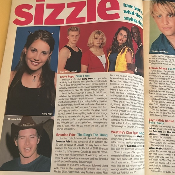 Entertainment Teen - March 2000 Backstreet Boys Behind the Scenes - Picture 5 of 7